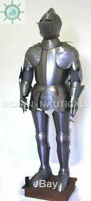 Suit of Armor 15th Century Medieval Knight Combat Full Body Armour Suit Replica