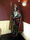 Suit of Armor Collectible Medieval Knight Helmet With Shield & Spare With Stand