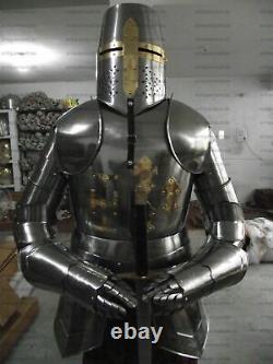 Suit of Armor Combat Suit Medieval Armour Knight Sword Full Body 15th Century