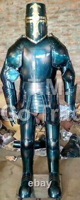 Suit of Armour Medieval Knight Gothic Combat Full Body Suit Museum Reproduction