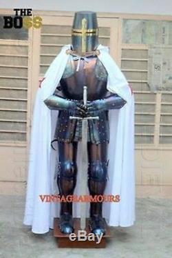 Suit of Armour Medieval Knight Gothic Combat Full Body adult halloween party