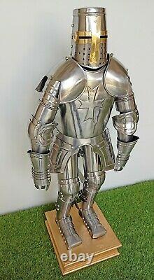 Table Top Home Office Decor Medieval Knight Suit of Mini Armor Full Body Armor