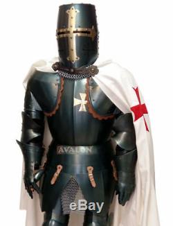 Templar/Combat/ Medieval Knight Full Suit Armor Full Body Halloween Replica