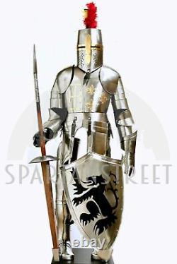 Templar LARP Suit Armor Wearable Medieval armor suit Knight Medieval Crusade