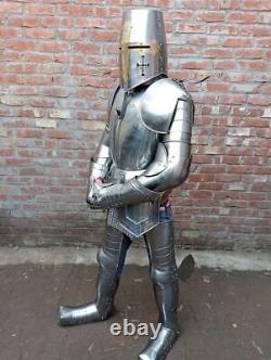 Templar Medieval Armour Suit SCA Knight Armour Costume Full Body Of Armor Suit C