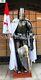 Templar Wearable Medieval Knight Combat Armor Full Suit With Stand Lance Shield