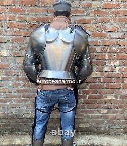 Templar knight Medieval suit of armor war templar combat full body armor Costume