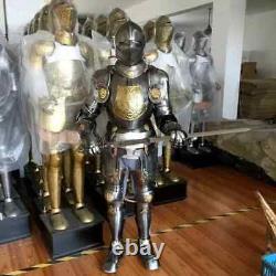 Wearable Crusader Medieval Knight Suit of Armor Armour Combat Gothic Full Body