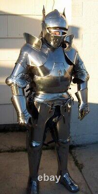 Wearable Crusader Medieval Knight Suit of Armor Armour Combat Gothic Full Body H