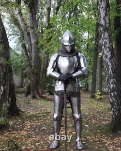 Wearable Suit of Armor Medieval Knight 15th Century Battle Armor Halloween