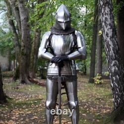 Wearable Suit of Armor Medieval Knight 15th Century Battle Armor Halloween