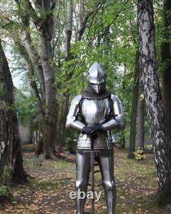 Wearable Suit of Armor Medieval Knight 15th Century Battle Armor Halloween