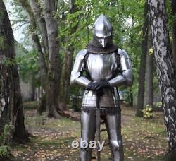 Wearable Suit of Armor Medieval Knight 15th Century Battle Armor Halloween