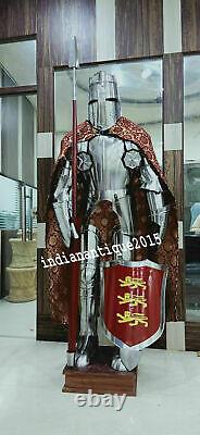 Wearable Suit of Armour Medieval Knight Shield Sword Costume Christmas Day Gift