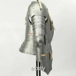 X-Mas 18Ga Half Medieval Armor Knight Wearable Suit Of Armor Costume Great A