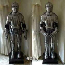 X-Mas Armour Medieval Full Suit Of Armor Wearable Knight CrusaderCollectibl