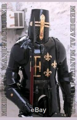 X-Mas Armour Medieval Wearable Knight Crusader Full Suit Of Armor Collectibl