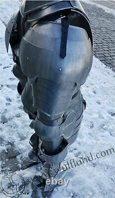 X-Mas Armour Medieval Wearable Knight Crusader Full Suit Of Armor Collectibl ff