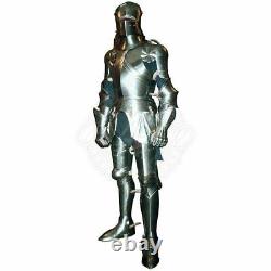 X-Mas Armour Medieval Wearable Knight Crusader Full Suit Of Armor LO77