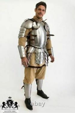X-Mas Medieval HALF Armour Suit Warrior Larp Armor Knight Collectible Re product