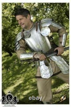 X-Mas Medieval HALF Armour Suit Warrior Larp Armor Knight Collectible Re product