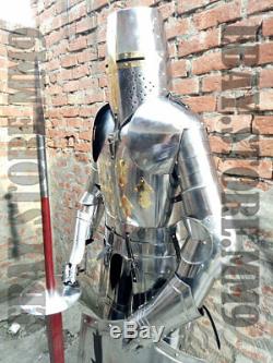 X-Mas Medieval Knight Suit Of Armor 15Th Century Combat Full Body Armour Shi