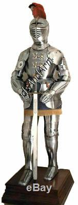 X-Mas Medieval Knight Suit Of Armor 17Th Century Spanish Full Body Armour Su