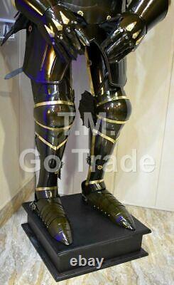 X-Mas Suit Of Armour Medieval Knight Gothic Combat Full Body Suit Museum Suit