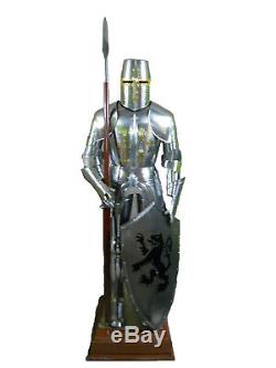 X-Mas Templar Combat Medieval Knight Full Suit Armor Full Body X-Mas Rep